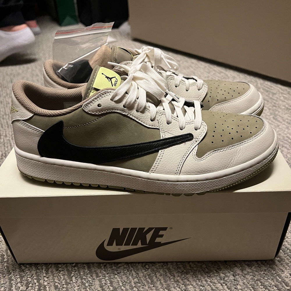 Travis Scott x Air Jordan 1 Low Golf
'Neutral Olive'